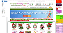 Desktop Screenshot of floreriasdelivery.com